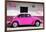 ¡Viva Mexico! Collection - VW Beetle Car and Pink Graffiti-Philippe Hugonnard-Framed Photographic Print