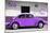 ¡Viva Mexico! Collection - VW Beetle Car and Purple Graffiti-Philippe Hugonnard-Mounted Photographic Print