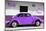 ¡Viva Mexico! Collection - VW Beetle Car and Purple Graffiti-Philippe Hugonnard-Mounted Photographic Print