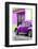 ¡Viva Mexico! Collection - VW Beetle Car and Purple Wall-Philippe Hugonnard-Framed Photographic Print