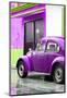 ¡Viva Mexico! Collection - VW Beetle Car and Purple Wall-Philippe Hugonnard-Mounted Photographic Print
