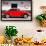 ¡Viva Mexico! Collection - VW Beetle Car and Red Graffiti-Philippe Hugonnard-Framed Photographic Print displayed on a wall