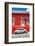 ¡Viva Mexico! Collection - VW Beetle Car and Red Wall-Philippe Hugonnard-Framed Photographic Print