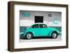 ¡Viva Mexico! Collection - VW Beetle Car and Turquoise Graffiti-Philippe Hugonnard-Framed Photographic Print