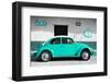 ¡Viva Mexico! Collection - VW Beetle Car and Turquoise Graffiti-Philippe Hugonnard-Framed Photographic Print