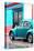 ¡Viva Mexico! Collection - VW Beetle Car and Turquoise Wall-Philippe Hugonnard-Stretched Canvas