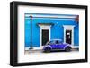 ¡Viva Mexico! Collection - VW Beetle Car - Blue & Purple-Philippe Hugonnard-Framed Photographic Print