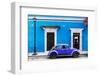 ¡Viva Mexico! Collection - VW Beetle Car - Blue & Purple-Philippe Hugonnard-Framed Photographic Print