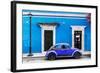 ¡Viva Mexico! Collection - VW Beetle Car - Blue & Purple-Philippe Hugonnard-Framed Photographic Print