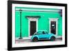 ¡Viva Mexico! Collection - VW Beetle Car - Coral Green & Skyblue-Philippe Hugonnard-Framed Photographic Print