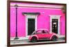 ¡Viva Mexico! Collection - VW Beetle Car - Deep & Hot Pink-Philippe Hugonnard-Framed Photographic Print