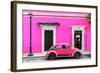 ¡Viva Mexico! Collection - VW Beetle Car - Deep & Hot Pink-Philippe Hugonnard-Framed Photographic Print