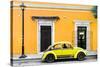 ¡Viva Mexico! Collection - VW Beetle Car - Gold & Yellow-Philippe Hugonnard-Stretched Canvas