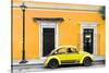 ¡Viva Mexico! Collection - VW Beetle Car - Gold & Yellow-Philippe Hugonnard-Stretched Canvas