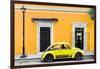¡Viva Mexico! Collection - VW Beetle Car - Gold & Yellow-Philippe Hugonnard-Framed Photographic Print