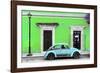 ¡Viva Mexico! Collection - VW Beetle Car - Lime Green & Powder Blue-Philippe Hugonnard-Framed Photographic Print