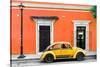 ¡Viva Mexico! Collection - VW Beetle Car - Orange & Gold-Philippe Hugonnard-Stretched Canvas