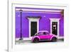 ¡Viva Mexico! Collection - VW Beetle Car - Purple & Deep Pink-Philippe Hugonnard-Framed Photographic Print