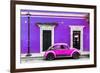 ¡Viva Mexico! Collection - VW Beetle Car - Purple & Deep Pink-Philippe Hugonnard-Framed Photographic Print