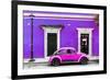 ¡Viva Mexico! Collection - VW Beetle Car - Purple & Deep Pink-Philippe Hugonnard-Framed Photographic Print