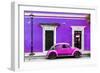 ¡Viva Mexico! Collection - VW Beetle Car - Purple & Deep Pink-Philippe Hugonnard-Framed Photographic Print