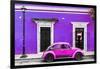 ¡Viva Mexico! Collection - VW Beetle Car - Purple & Deep Pink-Philippe Hugonnard-Framed Photographic Print