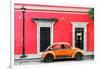 ¡Viva Mexico! Collection - VW Beetle Car - Red & Orange-Philippe Hugonnard-Framed Photographic Print