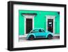 ¡Viva Mexico! Collection - VW Beetle - Coral Green & Skyblue-Philippe Hugonnard-Framed Photographic Print