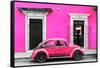 ¡Viva Mexico! Collection - VW Beetle - Deep & Hot Pink-Philippe Hugonnard-Framed Stretched Canvas