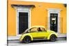 ¡Viva Mexico! Collection - VW Beetle - Gold & Yellow-Philippe Hugonnard-Stretched Canvas