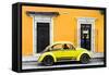 ¡Viva Mexico! Collection - VW Beetle - Gold & Yellow-Philippe Hugonnard-Framed Stretched Canvas