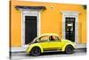 ¡Viva Mexico! Collection - VW Beetle - Gold & Yellow-Philippe Hugonnard-Stretched Canvas