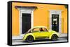 ¡Viva Mexico! Collection - VW Beetle - Gold & Yellow-Philippe Hugonnard-Framed Stretched Canvas