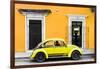 ¡Viva Mexico! Collection - VW Beetle - Gold & Yellow-Philippe Hugonnard-Framed Photographic Print