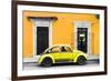 ¡Viva Mexico! Collection - VW Beetle - Gold & Yellow-Philippe Hugonnard-Framed Photographic Print