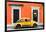 ¡Viva Mexico! Collection - VW Beetle - Orange & Gold-Philippe Hugonnard-Framed Photographic Print