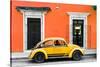 ¡Viva Mexico! Collection - VW Beetle - Orange & Gold-Philippe Hugonnard-Stretched Canvas