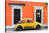 ¡Viva Mexico! Collection - VW Beetle - Orange & Gold-Philippe Hugonnard-Stretched Canvas