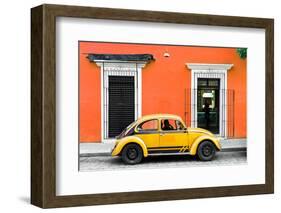 ¡Viva Mexico! Collection - VW Beetle - Orange & Gold-Philippe Hugonnard-Framed Photographic Print