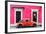 ¡Viva Mexico! Collection - VW Beetle - Pink & Red-Philippe Hugonnard-Framed Photographic Print