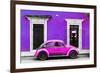 ¡Viva Mexico! Collection - VW Beetle - Purple & Deep Pink-Philippe Hugonnard-Framed Photographic Print