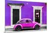 ¡Viva Mexico! Collection - VW Beetle - Purple & Deep Pink-Philippe Hugonnard-Mounted Photographic Print