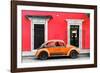 ¡Viva Mexico! Collection - VW Beetle - Red & Orange-Philippe Hugonnard-Framed Photographic Print