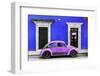 ¡Viva Mexico! Collection - VW Beetle - Royal Blue & Purple-Philippe Hugonnard-Framed Photographic Print