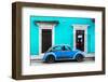 ¡Viva Mexico! Collection - VW Beetle - Turquoise & Blue-Philippe Hugonnard-Framed Photographic Print