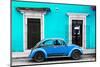 ¡Viva Mexico! Collection - VW Beetle - Turquoise & Blue-Philippe Hugonnard-Mounted Photographic Print