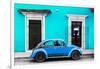 ¡Viva Mexico! Collection - VW Beetle - Turquoise & Blue-Philippe Hugonnard-Framed Photographic Print