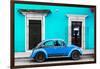 ¡Viva Mexico! Collection - VW Beetle - Turquoise & Blue-Philippe Hugonnard-Framed Photographic Print