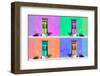 ¡Viva Mexico! Collection - Wall Color II - Campeche-Philippe Hugonnard-Framed Photographic Print