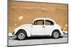 ¡Viva Mexico! Collection - White VW Beetle Car and Caramel Street Wall-Philippe Hugonnard-Mounted Photographic Print